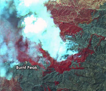 Monitoring the Southern California Lake Fire Damage from Space